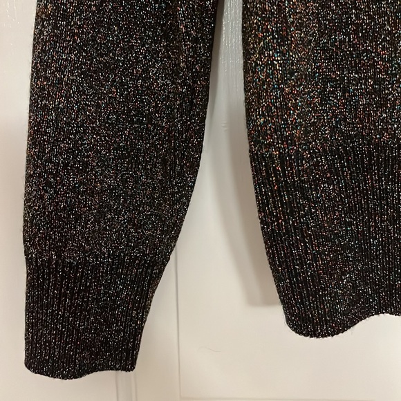 Vintage 80’s Metallic Lurex Sparkle Sweater, Large - Picture 6 of 10